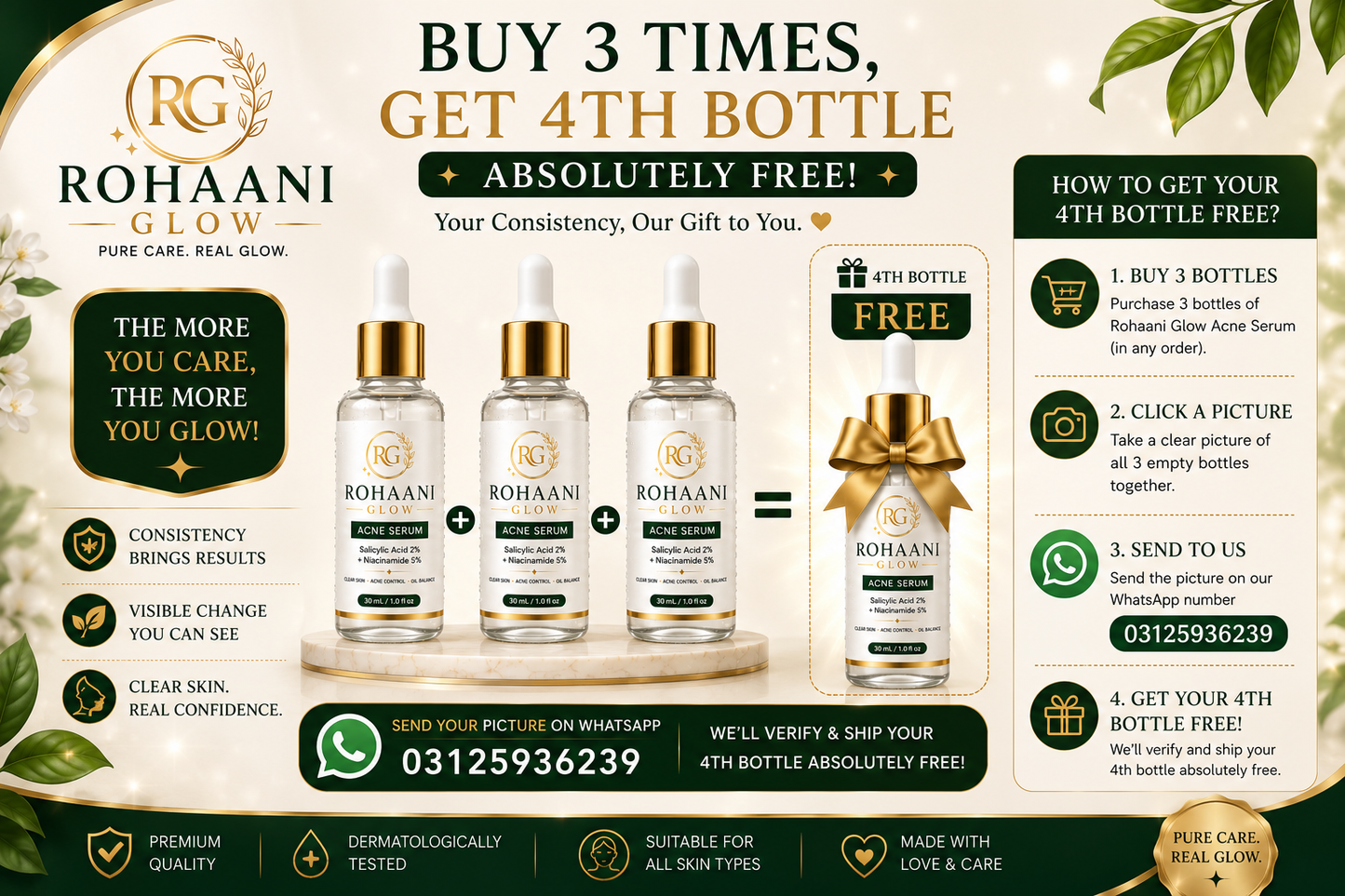 β¨ Rohaani Glow Advanced Acne Serum